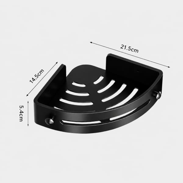 MiloSolid – Mocna półka łazienkowa, która zaprowadzi porządek