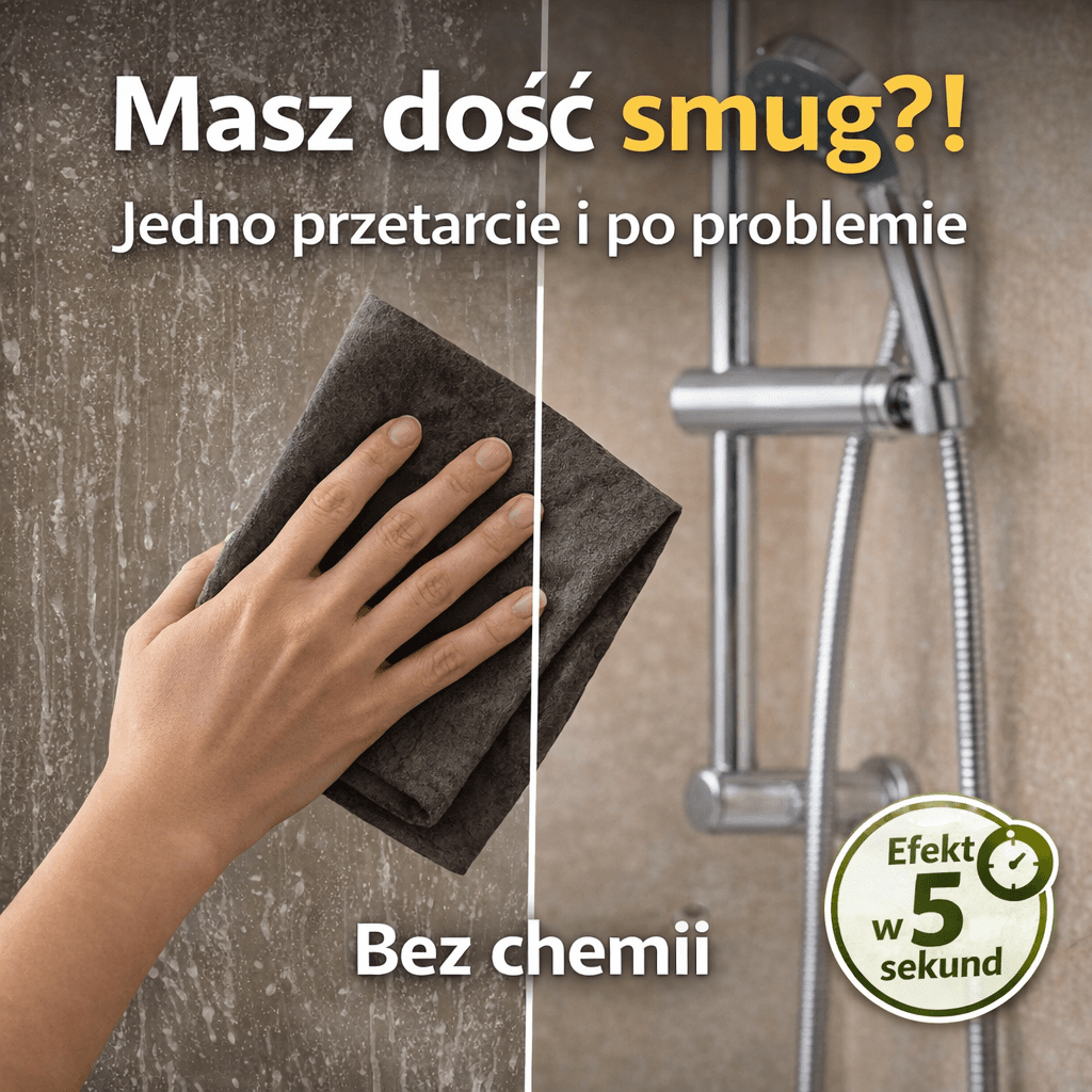 Ściereczka MiloDom – Zapomnij o smugach raz na zawsze