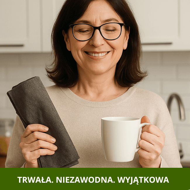 Ściereczka MiloDom – Koniec ze smugami bez chemii