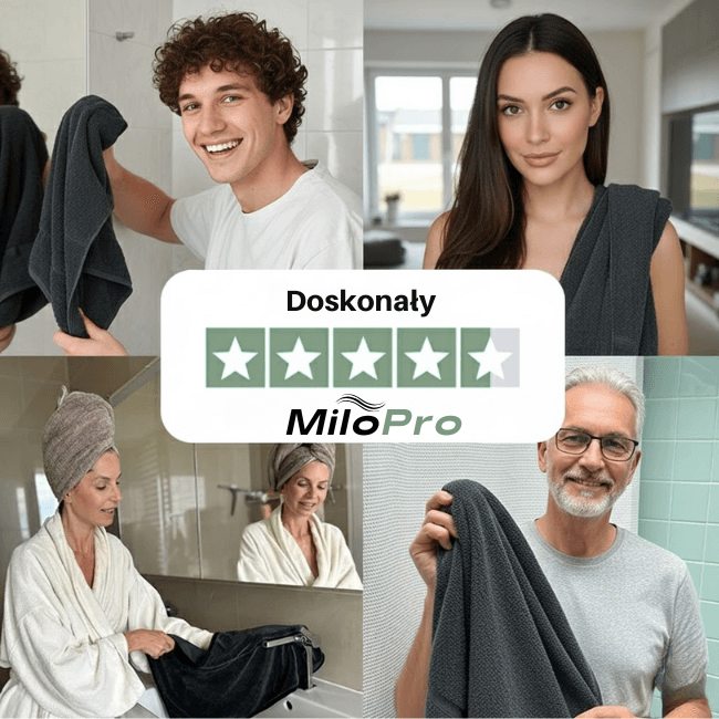 Ręcznik MiloPro –  Perfekcyjny Połysk w Twojej Łazience